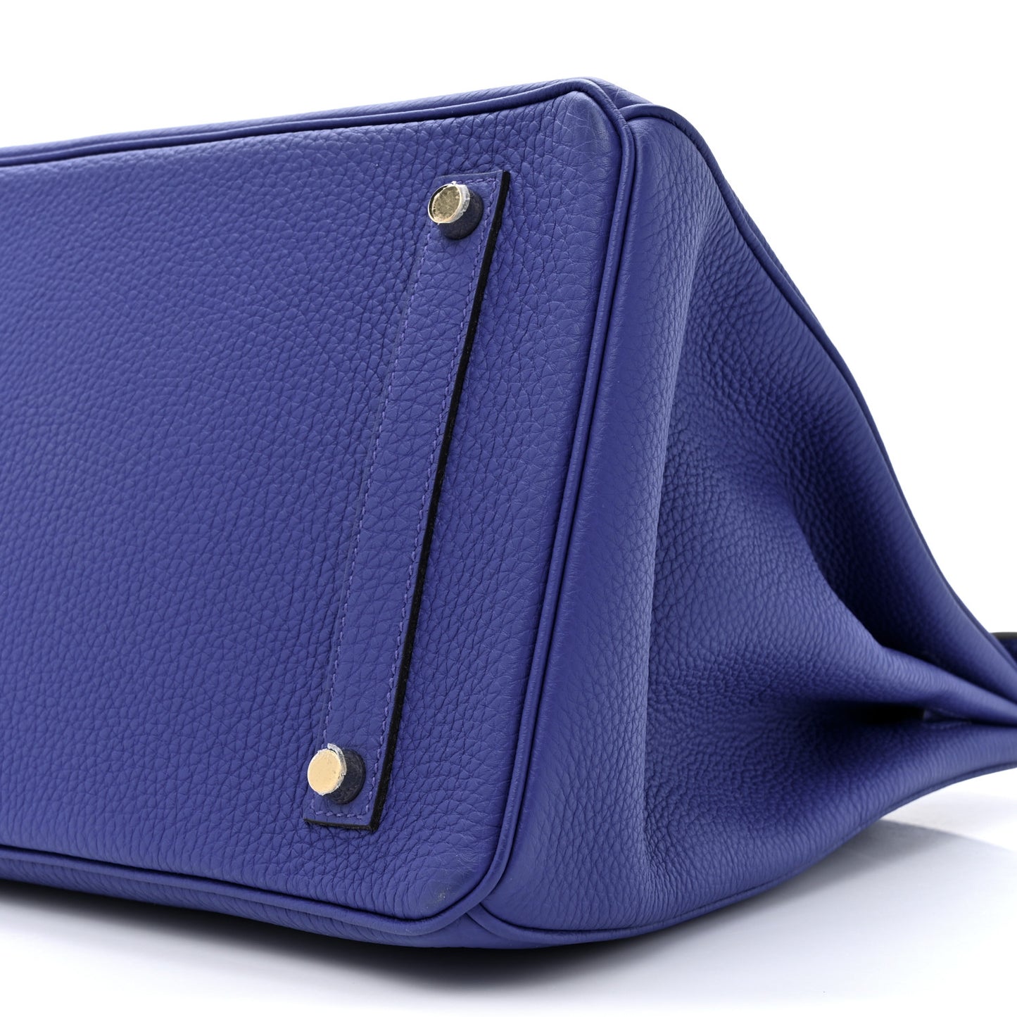 Togo Birkin 35 Bleu Electrique