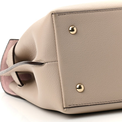 Louis Vuitton Soft Calfskin Lockme Ever MM Greige 8 of 9