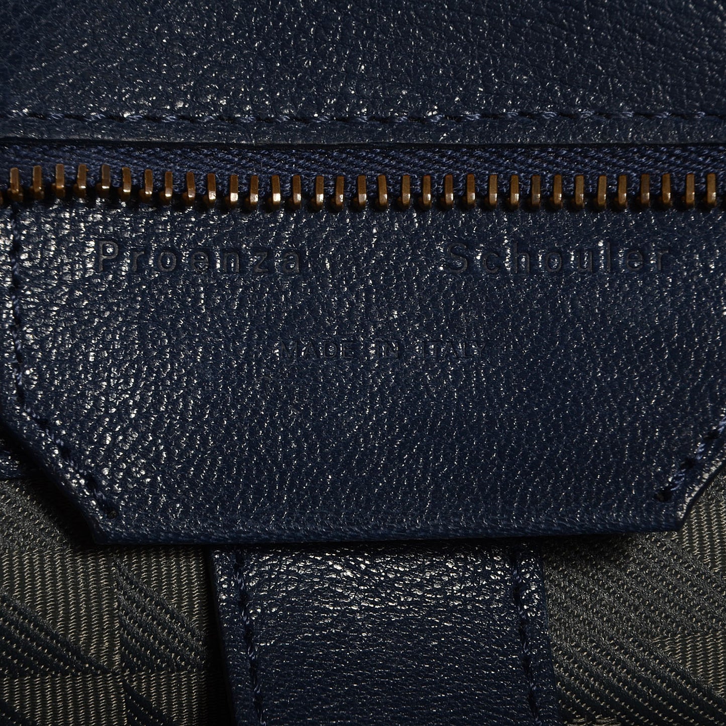 Lambskin PS1 Medium Satchel Midnight