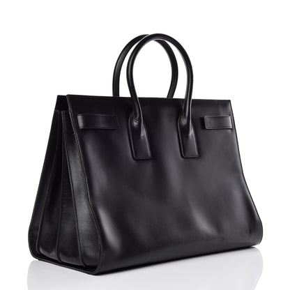 Saint Laurent Calfskin Large Sac De Jour Carryall Black 3 of 11