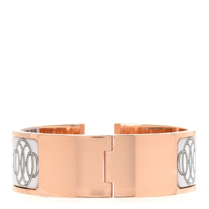 Hermes Enamel Wide Lift Profile Clic Clac H Bracelet PM Sable 3 of 7