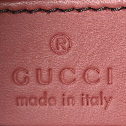 Gucci GG Supreme Monogram Blooms Large Cosmetic Case Beige Multicolor Dry Rose 6 of 10