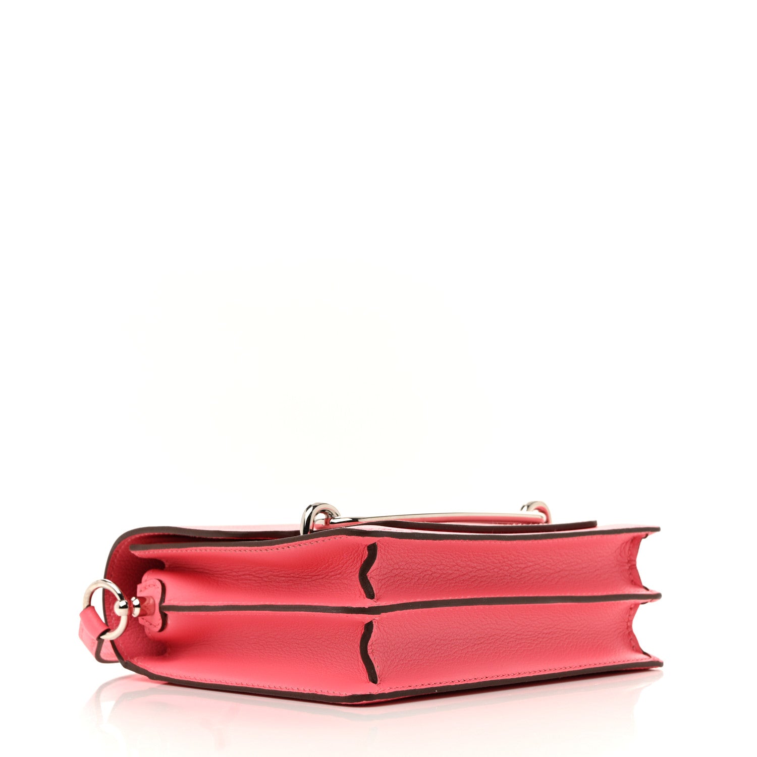 Hermes Evercolor Mini Sac Roulis Rose Azalee 4 of 10