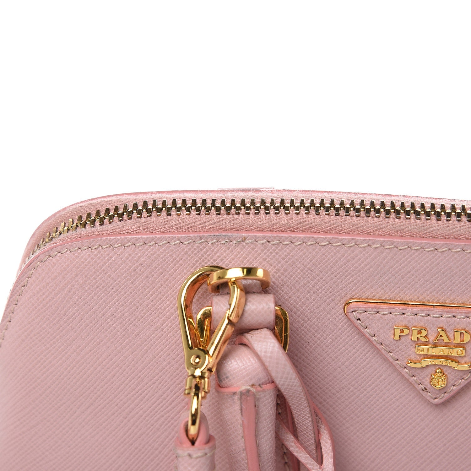 Prada Saffiano Lux Small Promenade Tote Orchidea 12 of 16