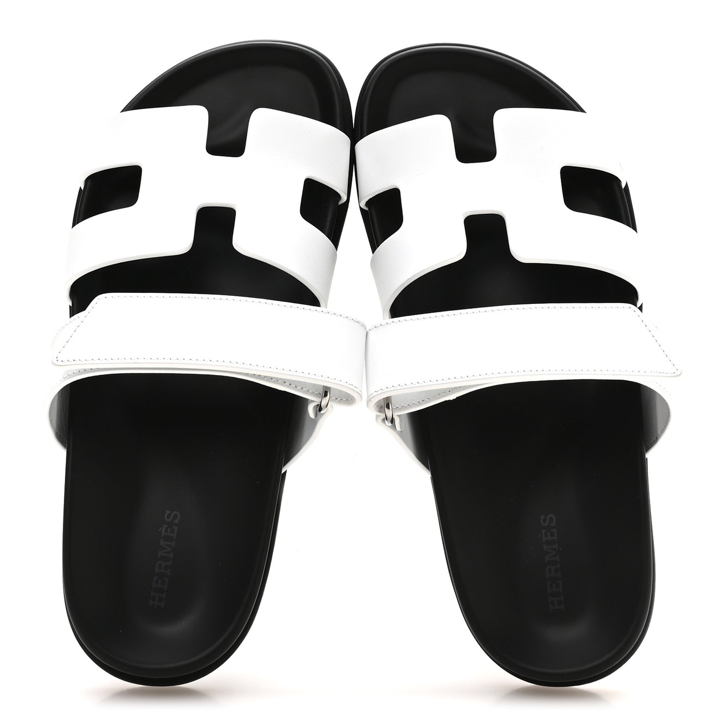Calfskin Womens Chypre Sandals 37.5 White