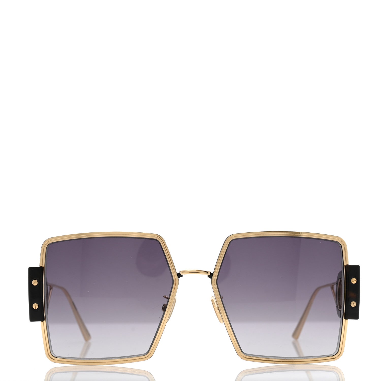Christian Dior Acetate Square 30 Montaigne Sunglasses Tortoise 2 of 8
