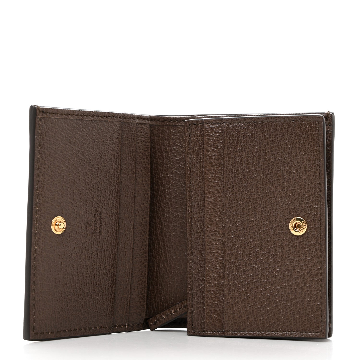 Gucci GG Supreme Monogram Web Ophidia Card Case Beige New Acero 5 of 7