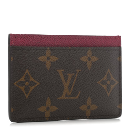Louis Vuitton Monogram Card Holder Fuchsia 3 of 7