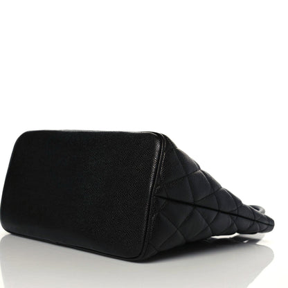 Chanel Caviar Quilted Medallion Tote Black 6 of 10