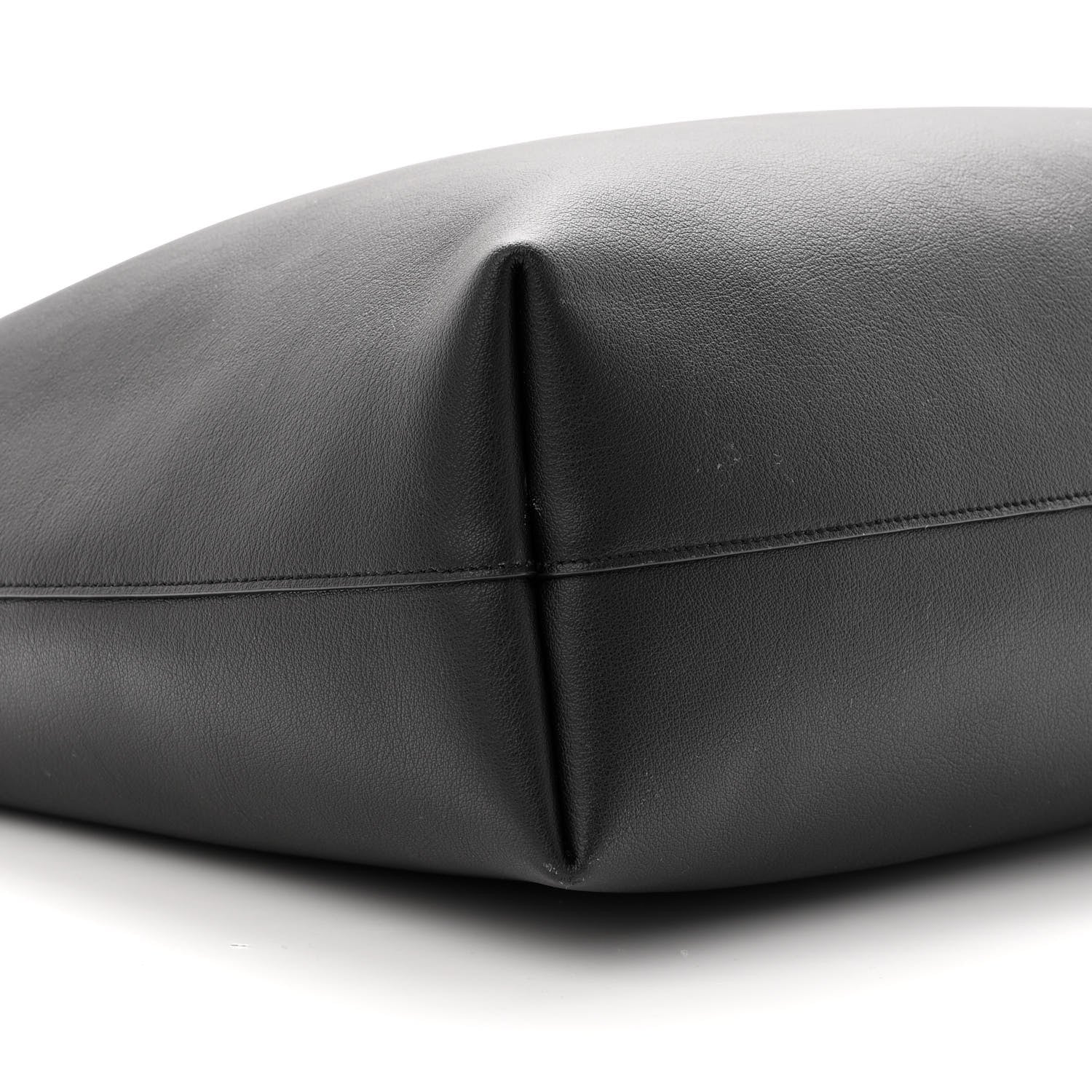 Saint Laurent Calfskin Large Shopping Tote Black 8 of 9