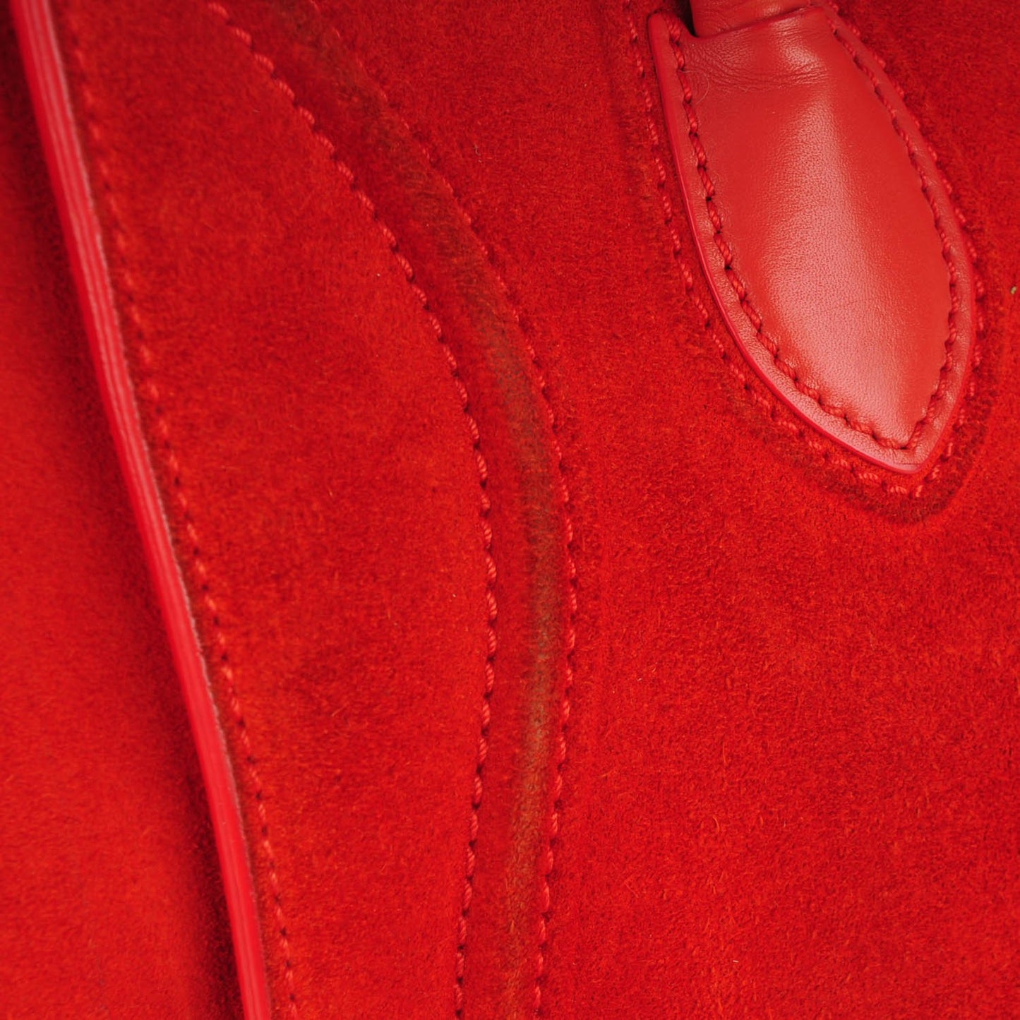 Suede Medium Phantom Luggage Bright Orange
