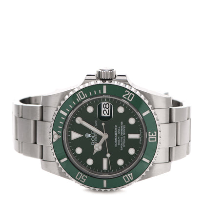 Rolex Stainless Steel 40mm Oyster Perpetual Submariner Date Hulk Watch Green 116610LV 2 of 4