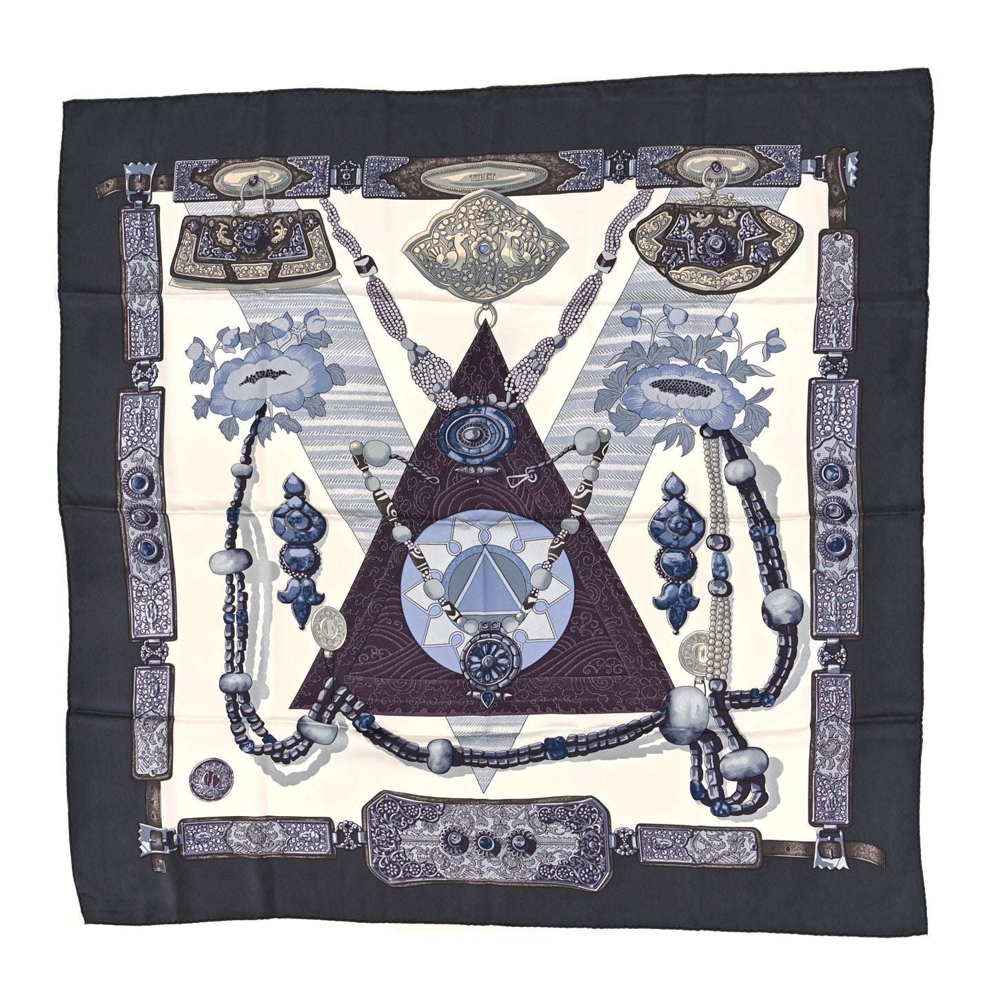 Silk Tibet Scarf 90