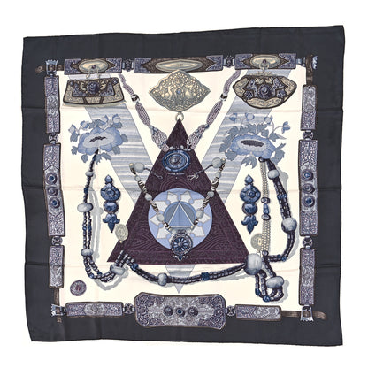 Hermes Silk Tibet Scarf 90 1 of 10