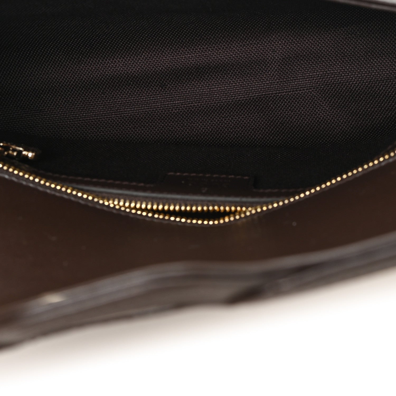 Gucci GG Monogram Small Luce Shoulder Bag Beige Ebony 4 of 8