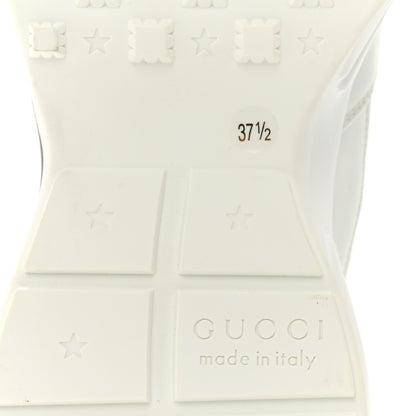 Gucci Demetra Cat Eyes Womens Rhyton Sneakers 37.5 White 6 of 9