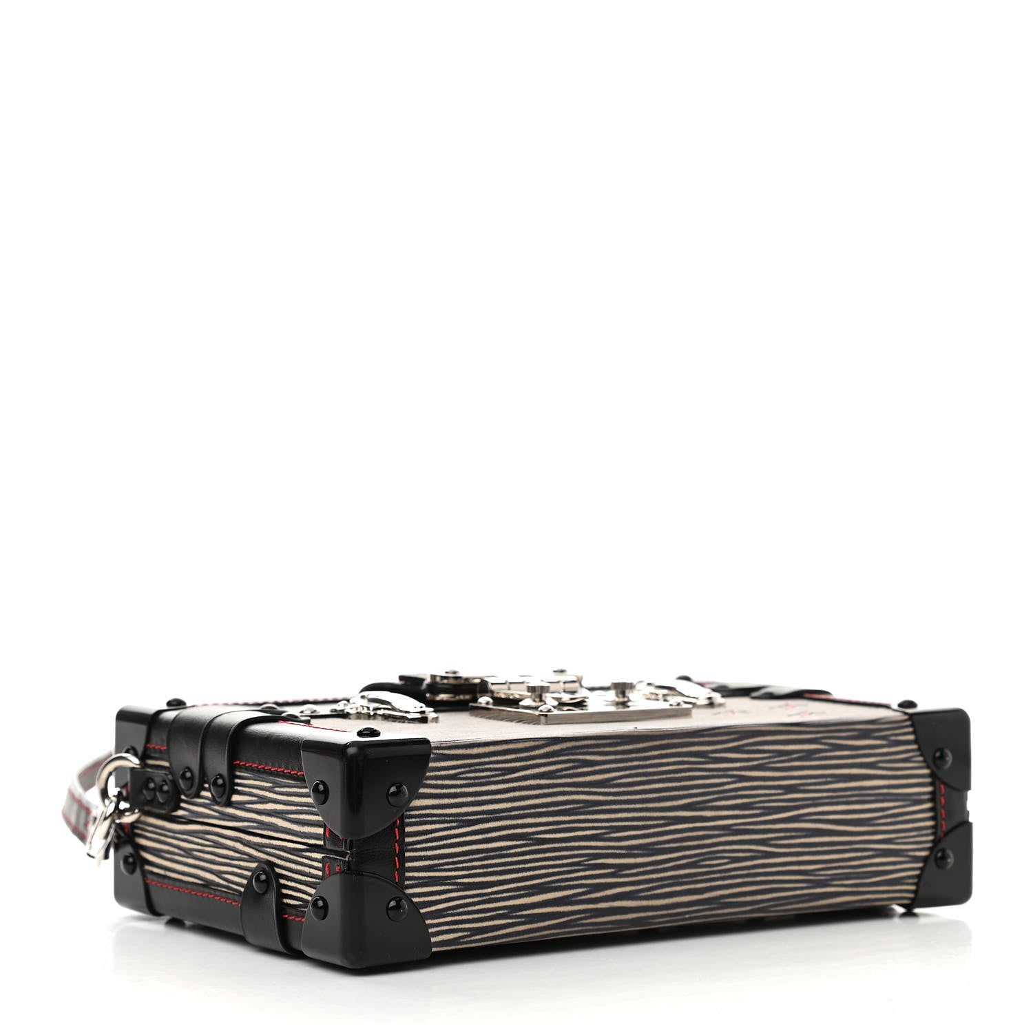 Louis Vuitton Epi Petite Malle Denim Dark 3 of 9