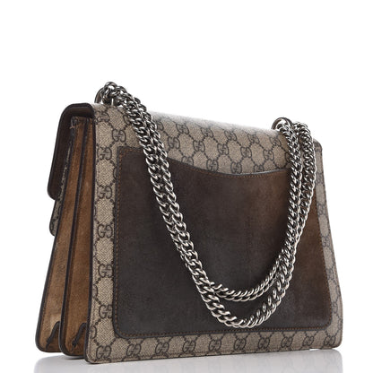 Gucci GG Supreme Monogram Medium Dionysus Shoulder Bag Taupe 3 of 13