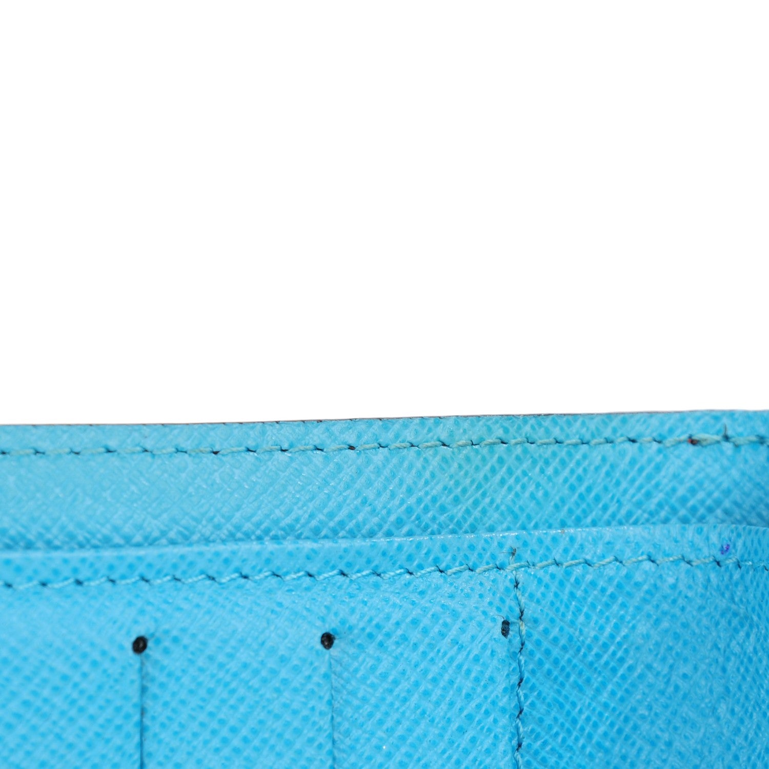 Louis Vuitton Monogram Groom Compact Zip Wallet Blue 8 of 10