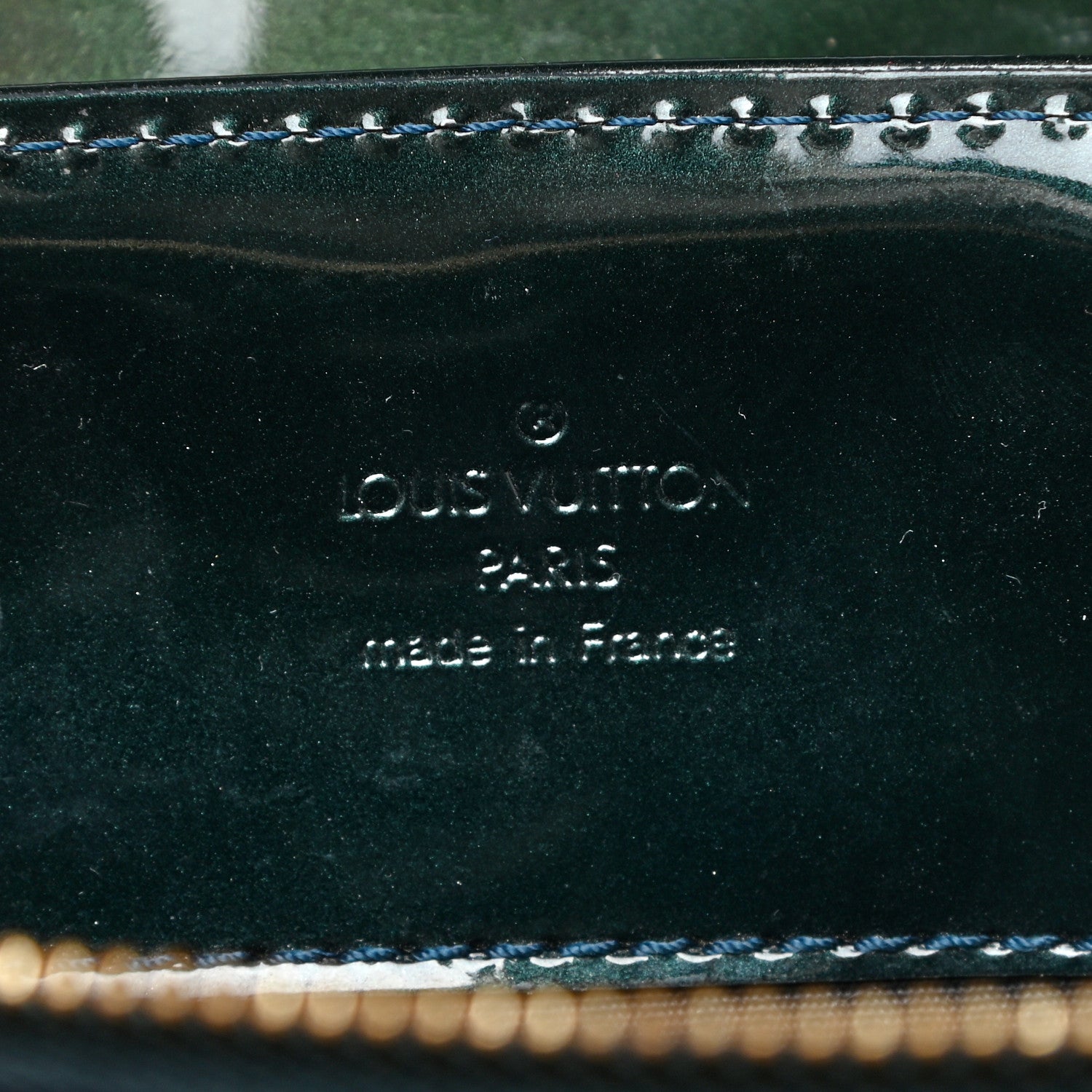 Louis Vuitton Vernis Melrose Avenue Blue Nuit 6 of 23