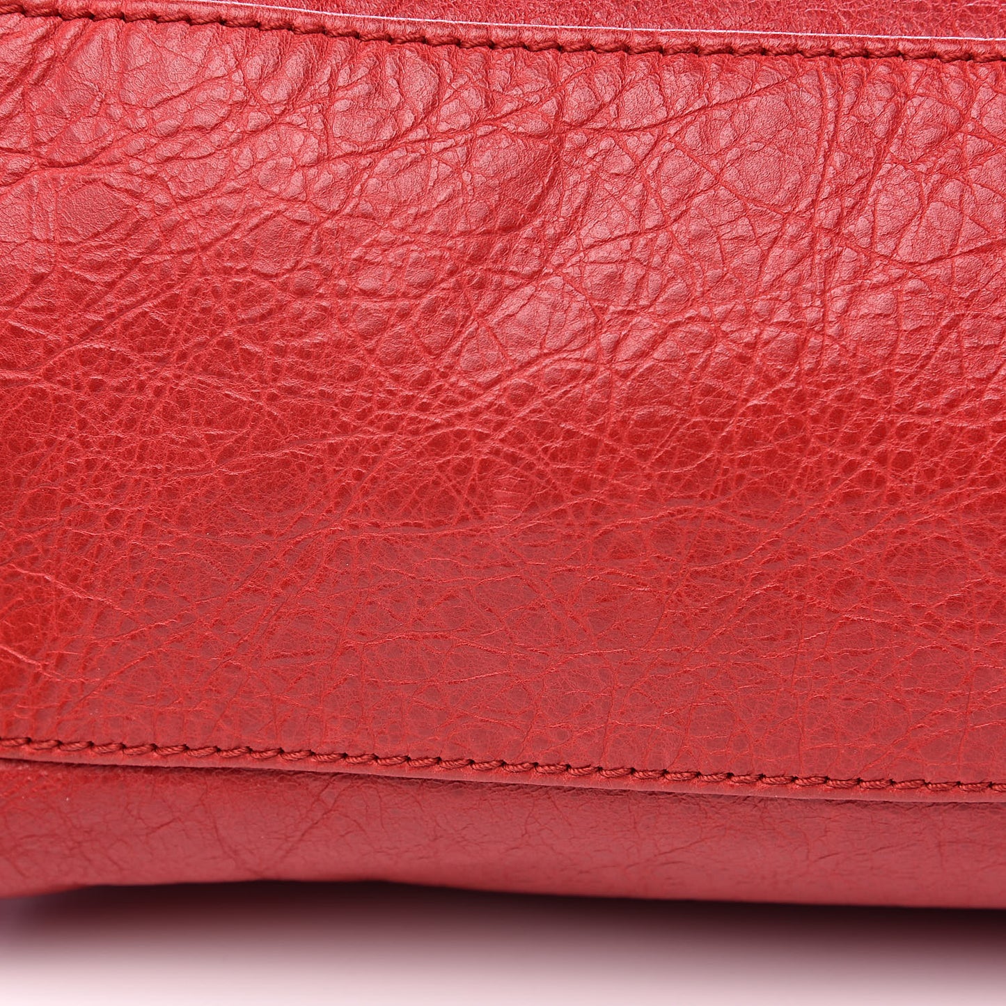 Agneau Giant 12 Rose Gold Hardware City Rouge Coquelicot