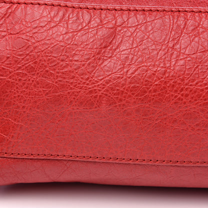 Balenciaga Agneau Giant 12 Rose Gold Hardware City Rouge Coquelicot 10 of 17