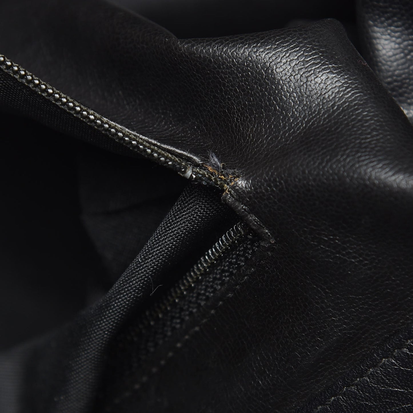 Calfskin Stitched XL Weekender Black