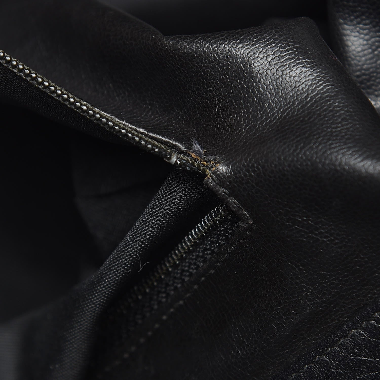 Chanel Calfskin Stitched XL Weekender Black 24 of 24