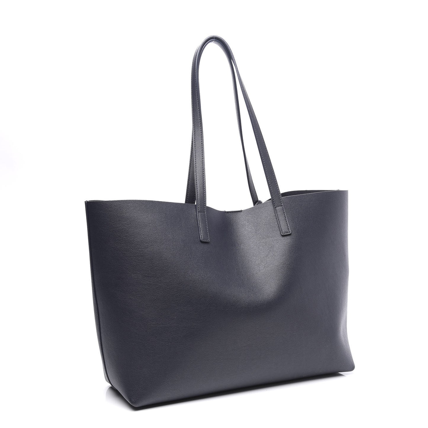 Calfskin Large Shopping Tote Black
