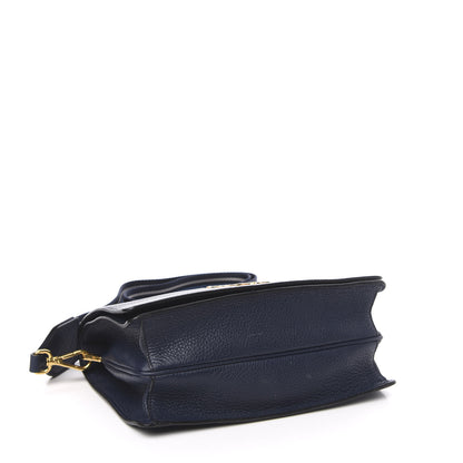 Prada Vitello Daino Flap Crossbody Baltico 4 of 9
