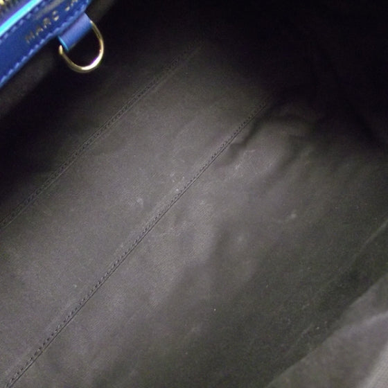 Quilted Leather Stardust Stam Blue