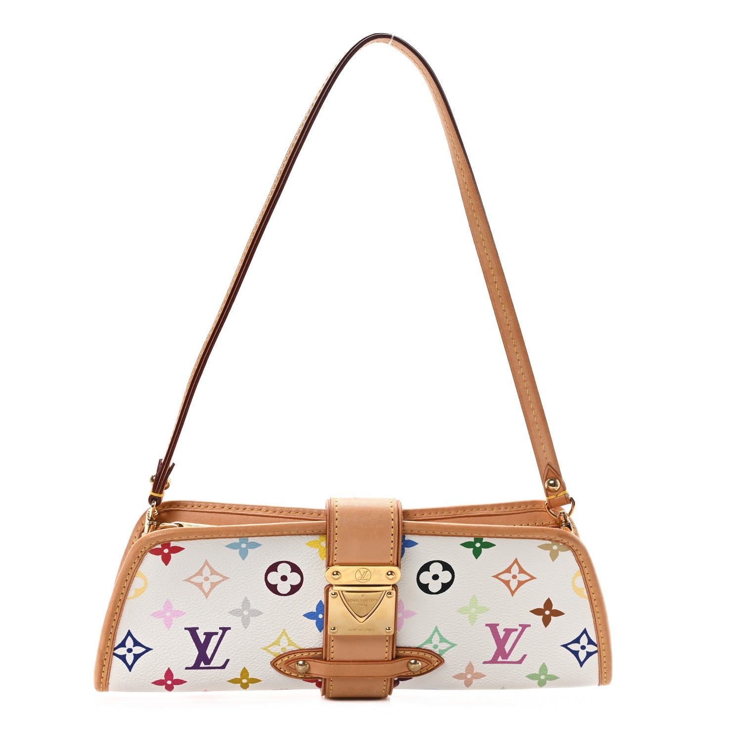 Louis Vuitton Monogram Multicolor Shirley White 1 of 10