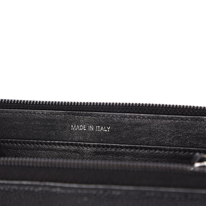 Chanel Caviar Large Timeless CC Zip Around Wallet Black 7 of 8