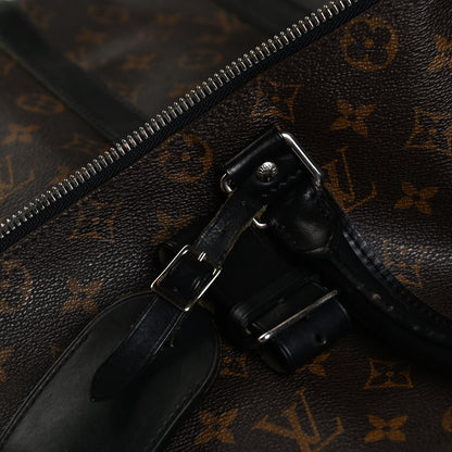 Louis Vuitton Monogram Macassar Keepall Bandouliere 45 13 of 17