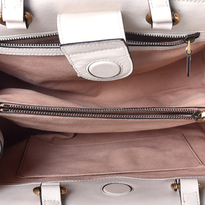 Gucci Calfskin Matelasse Small GG Marmont Tote White 6 of 10