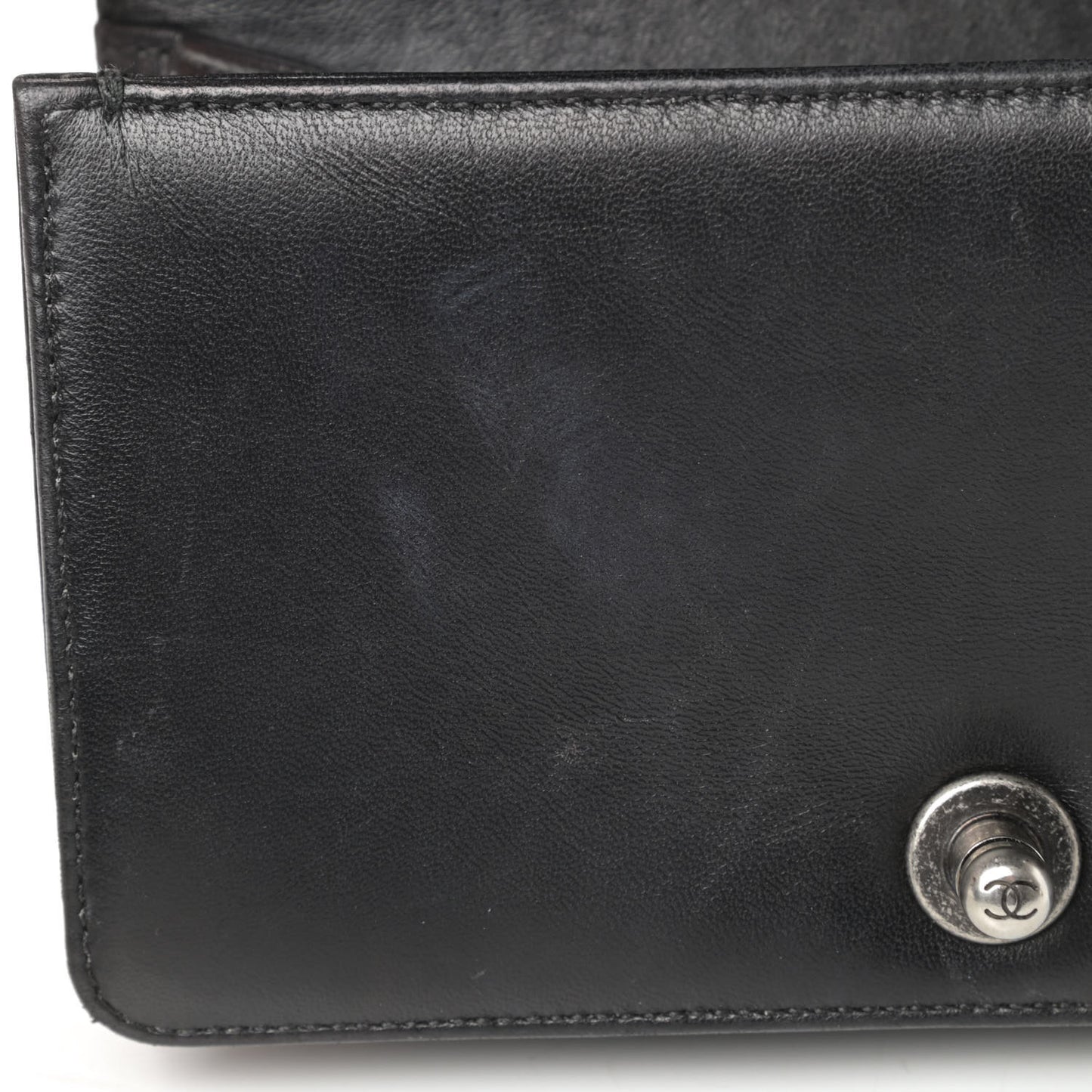 Galuchat Stingray Small Boy Flap Black