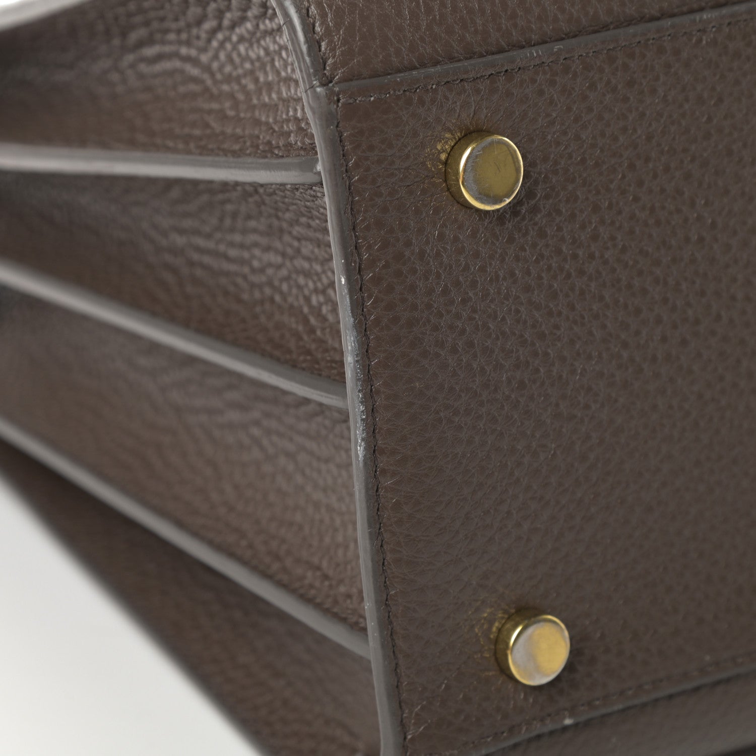 Saint Laurent Grained Calfskin Small Sac De Jour Earth 13 of 18