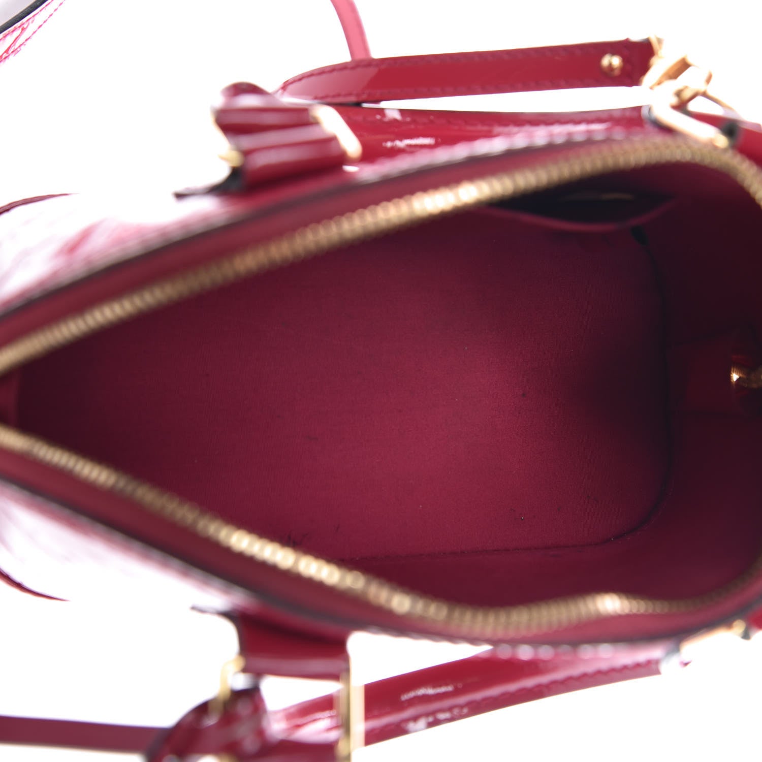 Louis Vuitton Vernis Alma BB Rose Indien 5 of 10