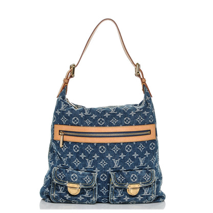 Louis Vuitton Denim Baggy GM Blue 1 of 6