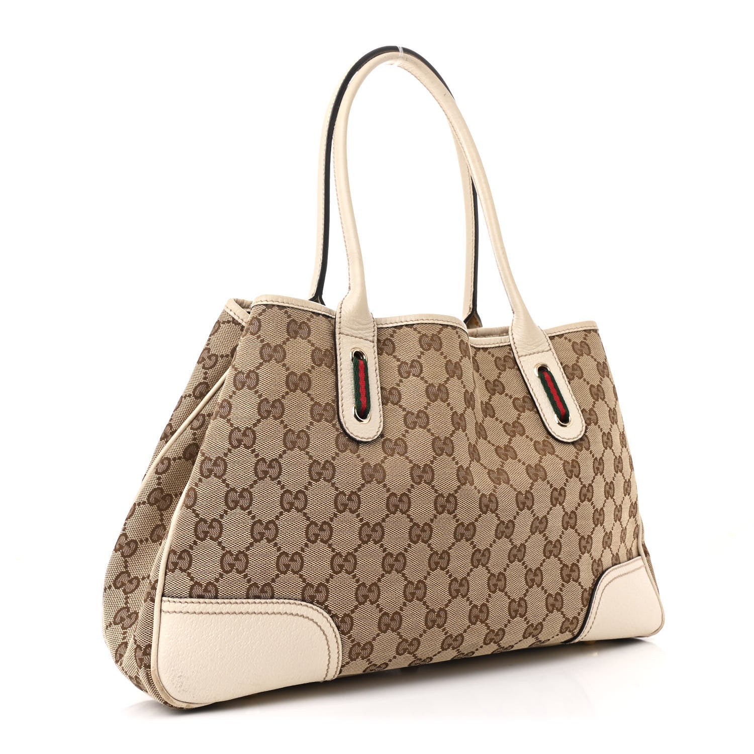 Gucci Monogram Medium Princy Tote Off White 3 of 12