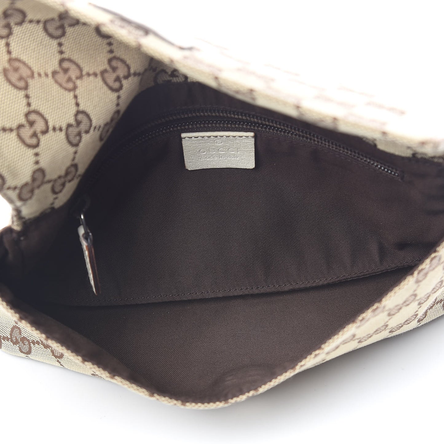 Monogram Belt Bag White