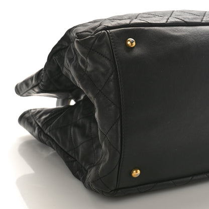 Chanel Iridescent Calfskin Quilted Large In The Mix Tote Black 9 of 11