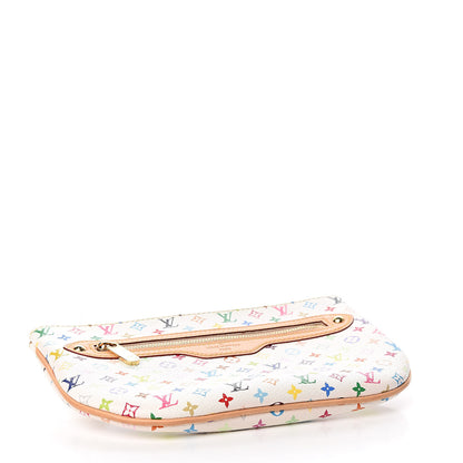 Louis Vuitton Monogram Multicolor Pochette Plate GM White 4 of 7