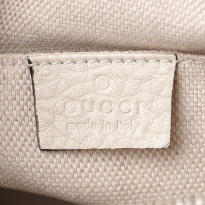 Gucci Pebbled Calfskin Small Soho Disco Bag Off White 6 of 7