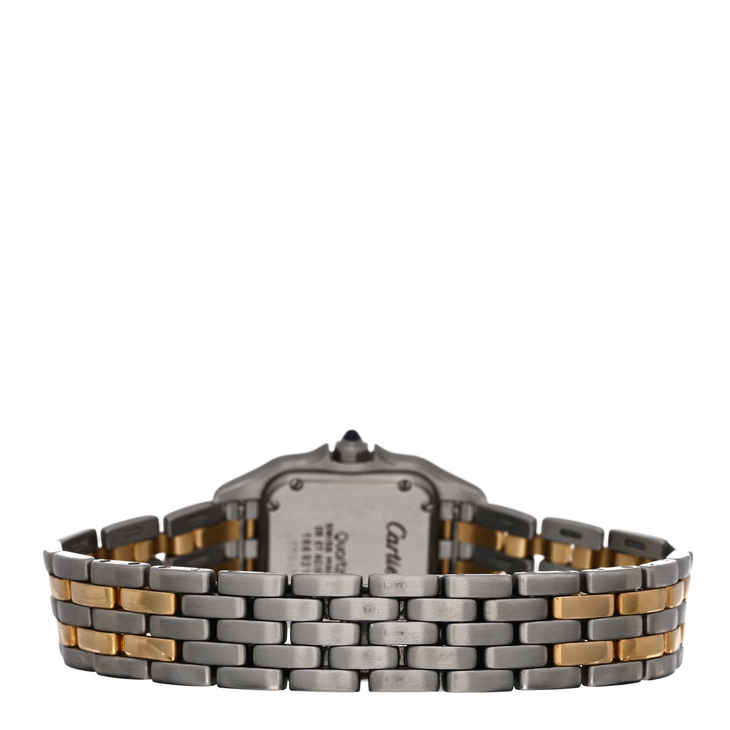 Cartier Stainless Steel 18K Yellow Gold 22mm Panthere Quartz Watch 3 of 4