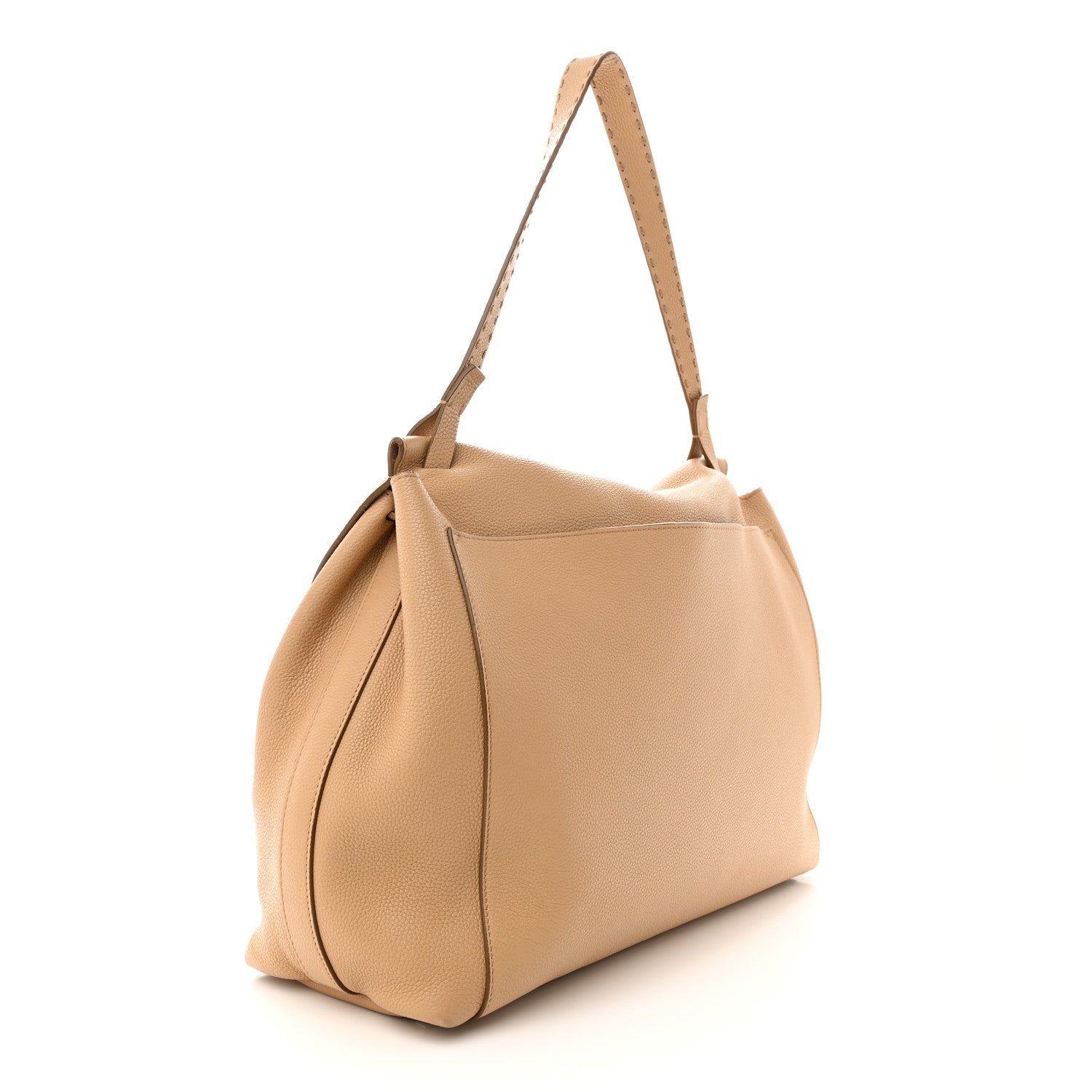 The Row Grained Calfskin Top Handle 14 Bag Tan 3 of 13