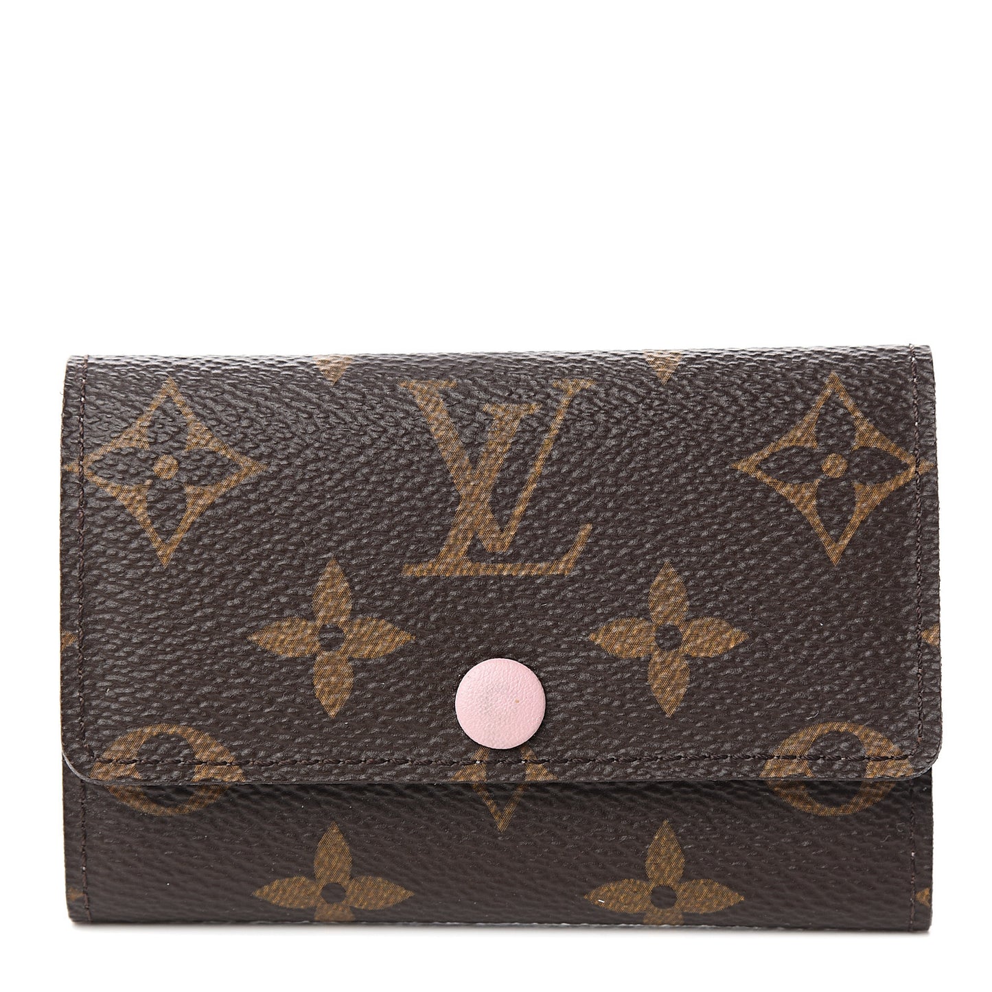 Monogram Multicles 6 Key Holder Rose Ballerine