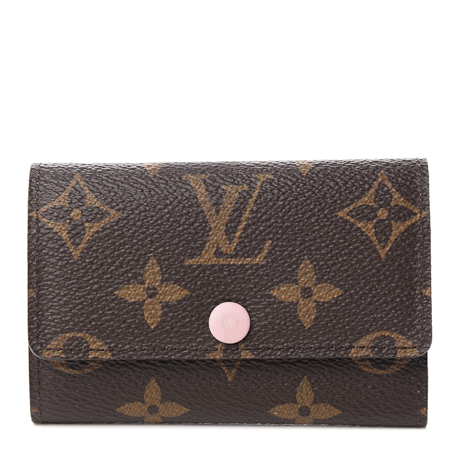 Louis Vuitton Monogram Multicles 6 Key Holder Rose Ballerine 1 of 8
