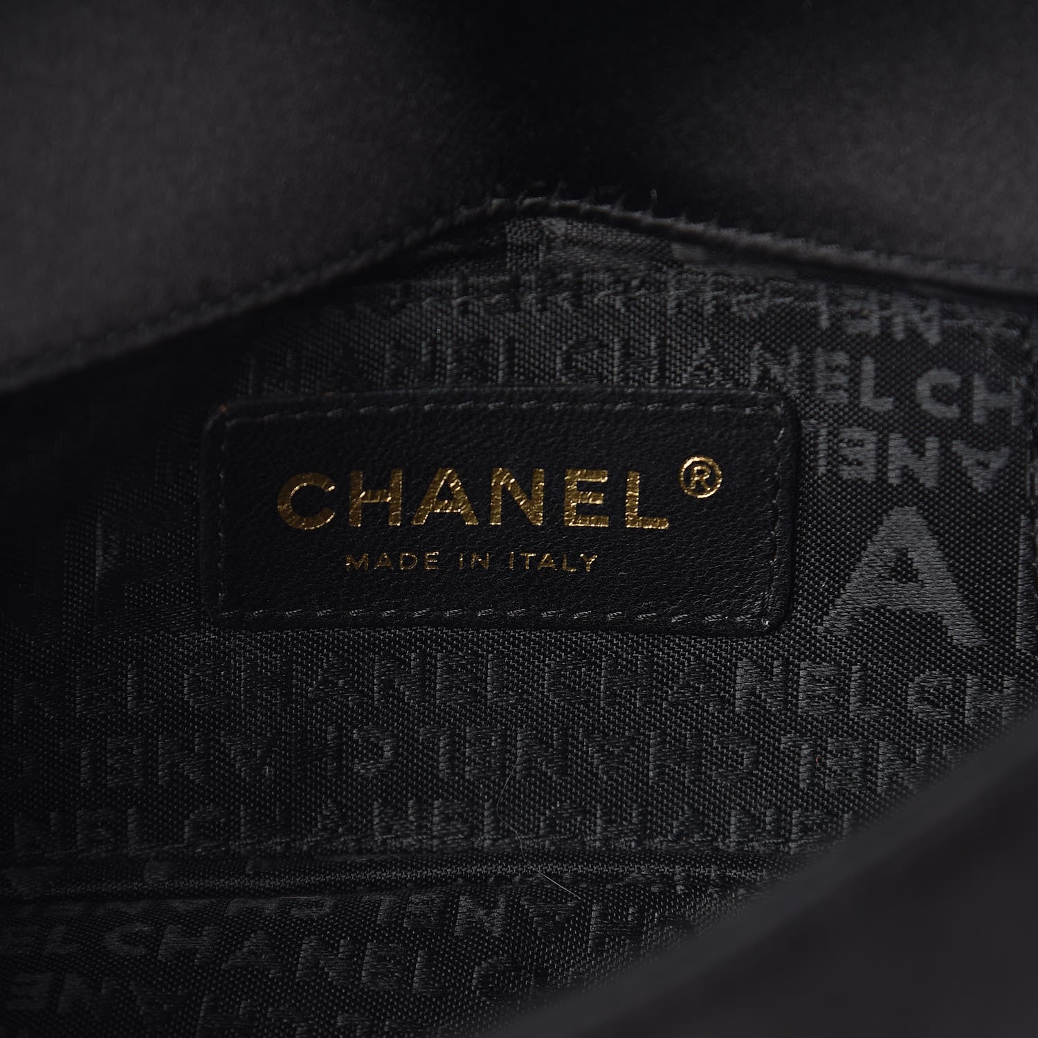 Chanel Satin Chocolate Bar Quilted Camellia Rectangular Mini Flap Black 6 of 10