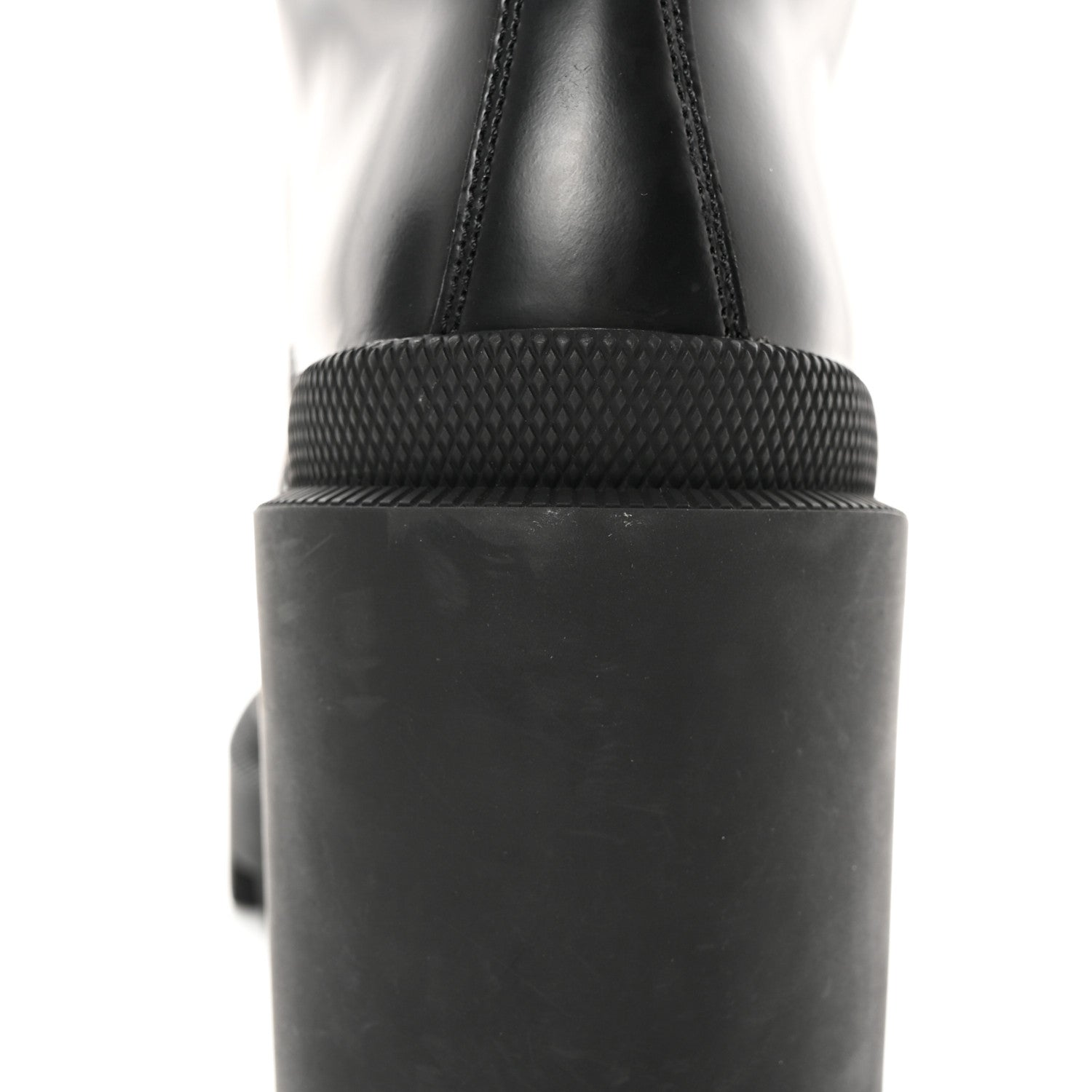 Gucci Magnum Calfskin Nappa Quilted Lace Up Ankle Boots 38.5 Black 12 of 15